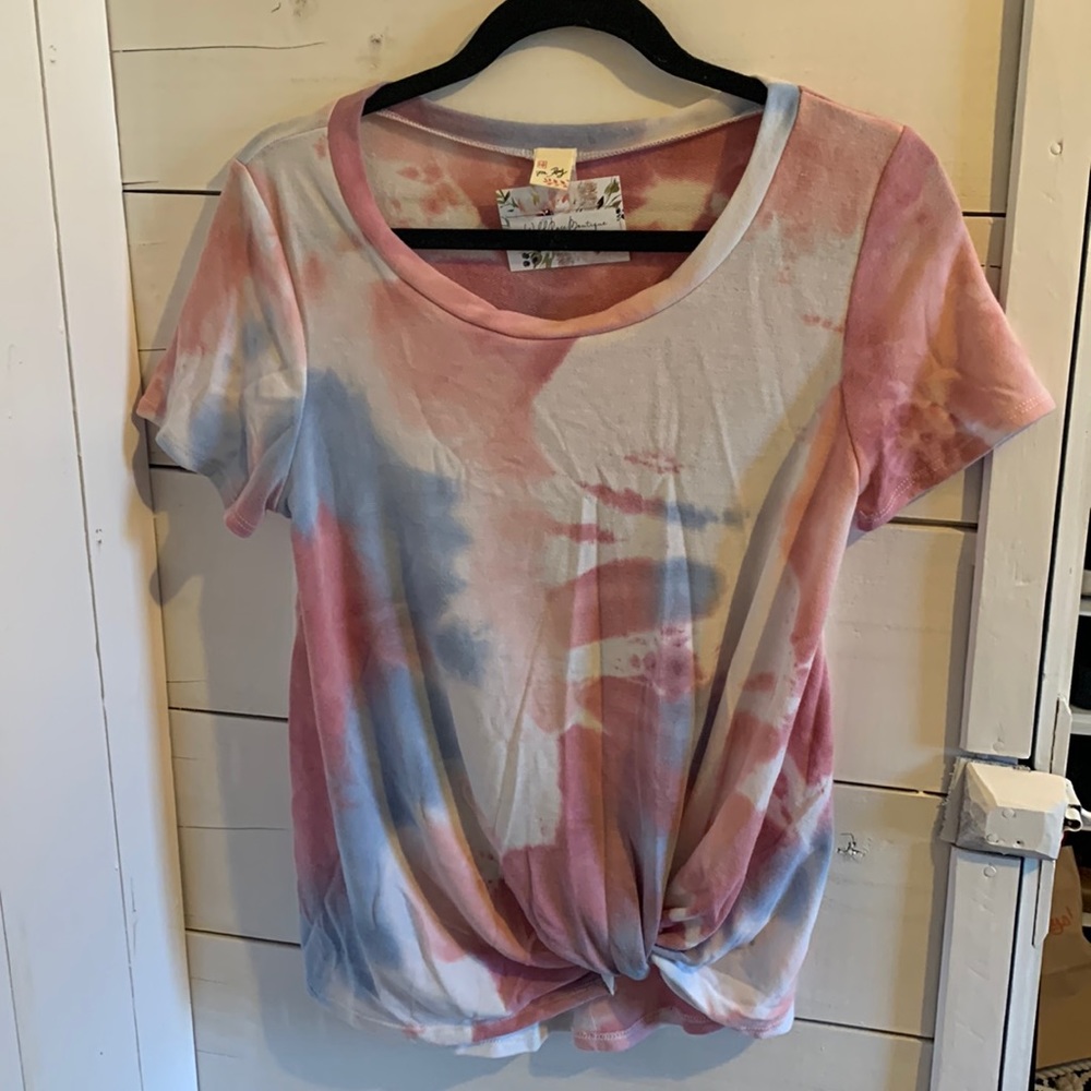 NWT 7th Ray medium tie dye short sleeve tee